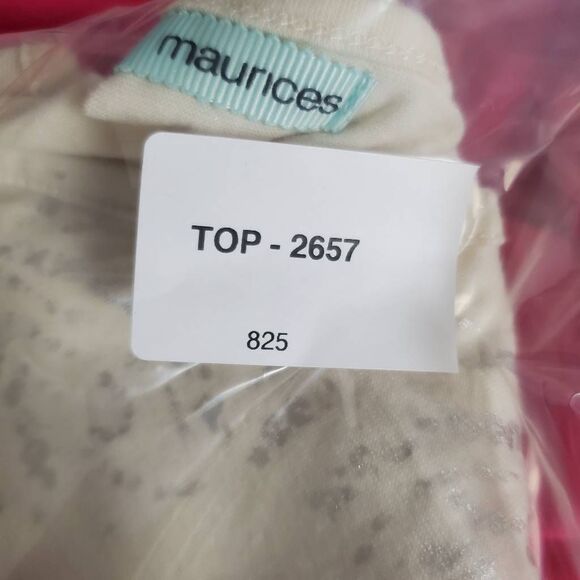 Maurices Women’s Cream Beige Embellished Sleeveless Tank Top Size Large - Picture 6 of 6